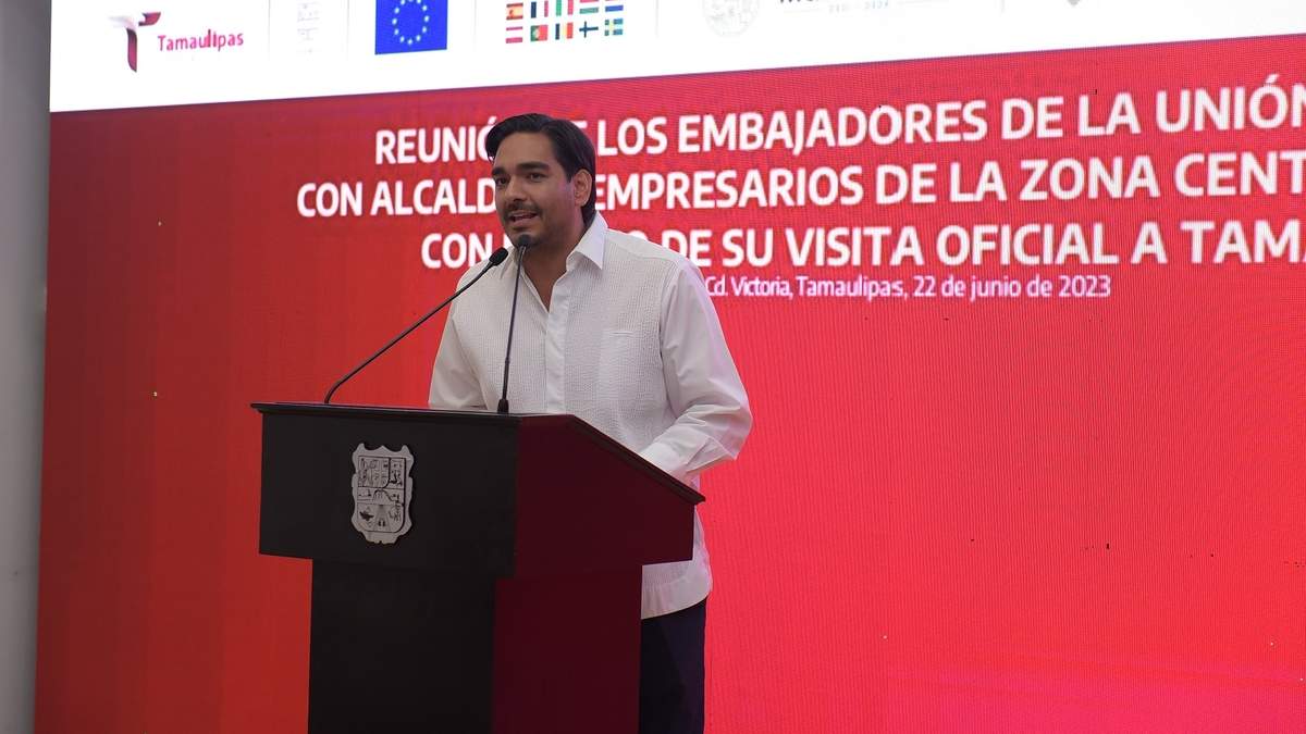 Exponen ventajas competitivas del norte de Tamaulipas a embajadores