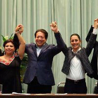 Sin Monreal y sin resultados de encuesta, Morena en la capital formaliza triunfo de Sheinbaum