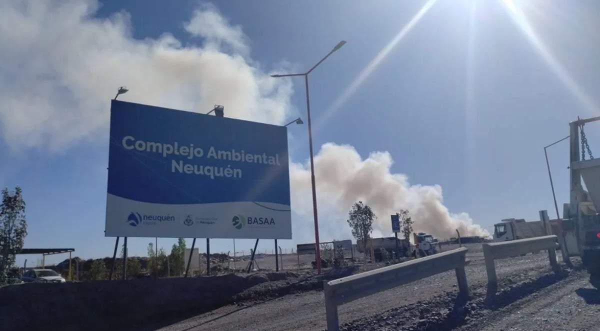 Complejo Ambiental Neuquén. Fuente: (X)