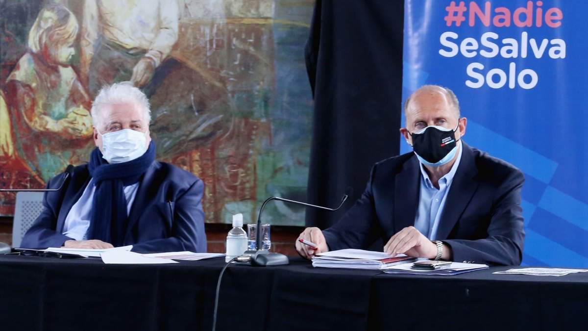 Omar Perotti, gobernador de Santa Fe. Fuente: (Twitter)
