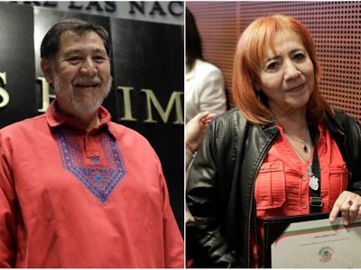 Noroña respalda a Rosario Piedra: “Estoy satisfecho y se me resbalan las críticas”