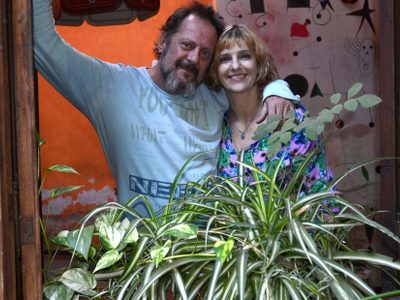 Arte desde la cuna: quién es y a qué se dedica Santiago, el hijo de Silvia Kutika y Luis Luque