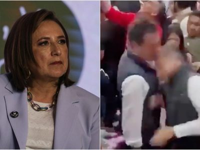 “Son testosteronas sin control”: Xóchitl Gálvez sobre cabezazo entre colaboradores de su campaña