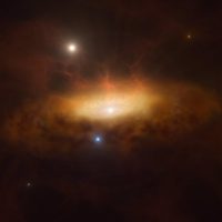 Astrónomos ven el despertar de un agujero negro masivo en tiempo real