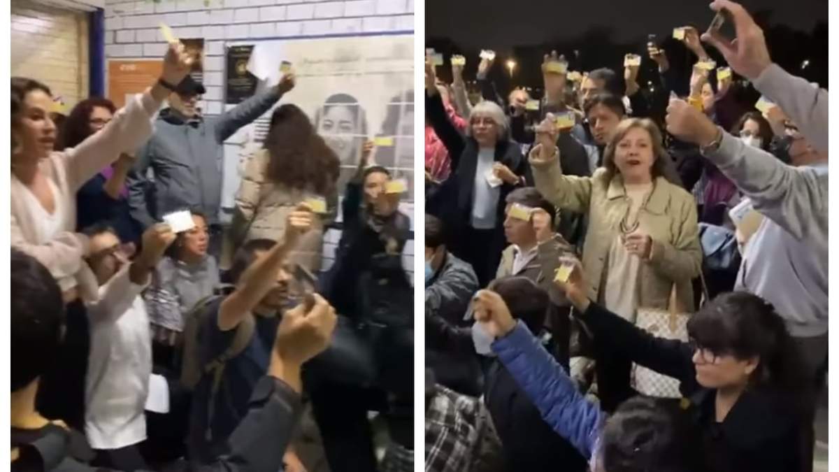 La protesta de profesores de la UNAM