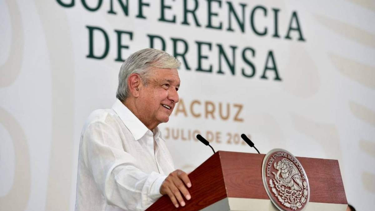 El presidente López Obrador