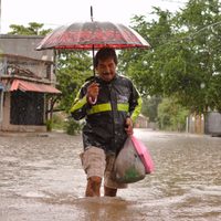 Inundaciones, derrumbes y cortes eléctricos: lo que dejó la tormenta dolores en México