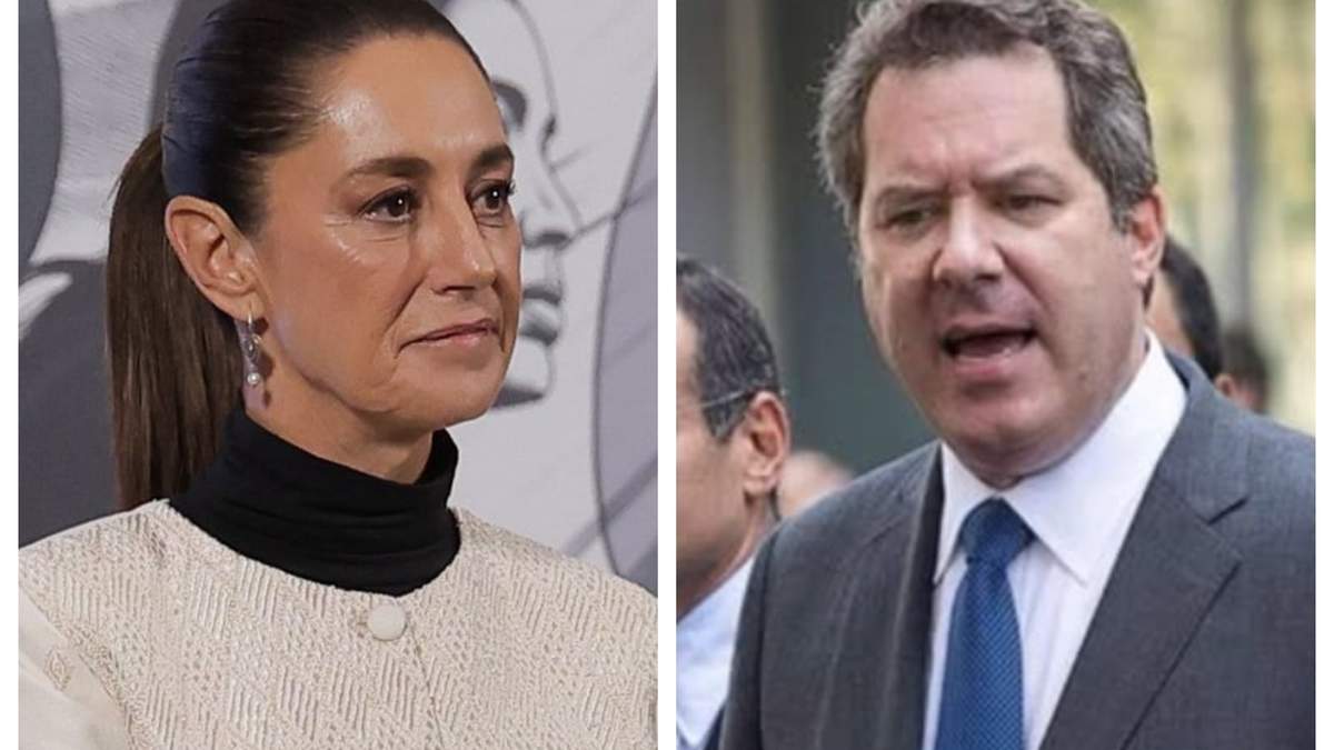 Claudia Sheinbaum y Jeffrey Lichtman