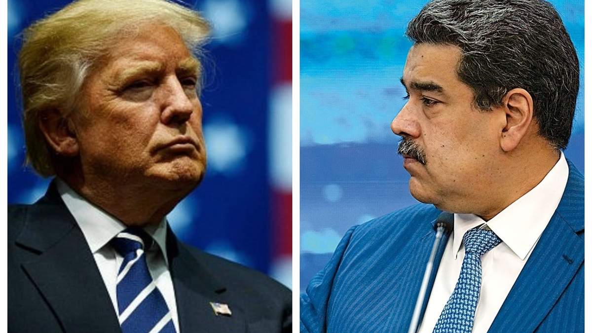 Donald Trump y Nicolás Maduro