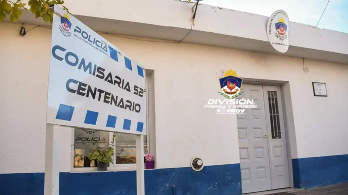 Comisaría 52 de Centenario. Fuente: (Policía de Neuquén)