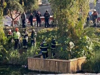 Cuerpo de un hombre es hallado en el Canal Nacional en los límites de Coyoacán e Iztapalapa