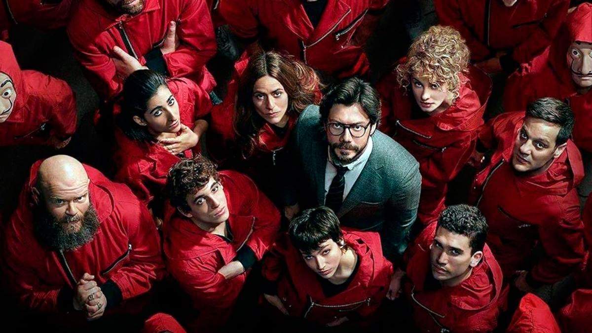 "La Casa de Papel". Fuente: (Instagram)