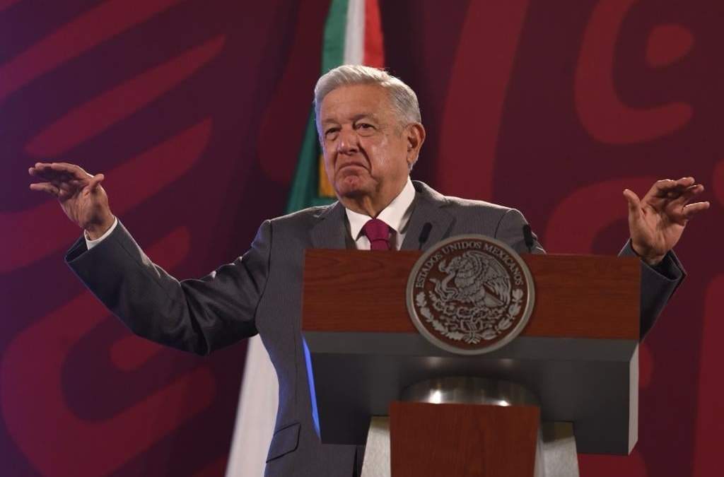 El presidente López Obrador
