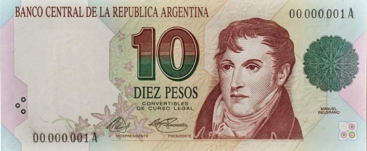 Billete. Fuente: (Instagram)