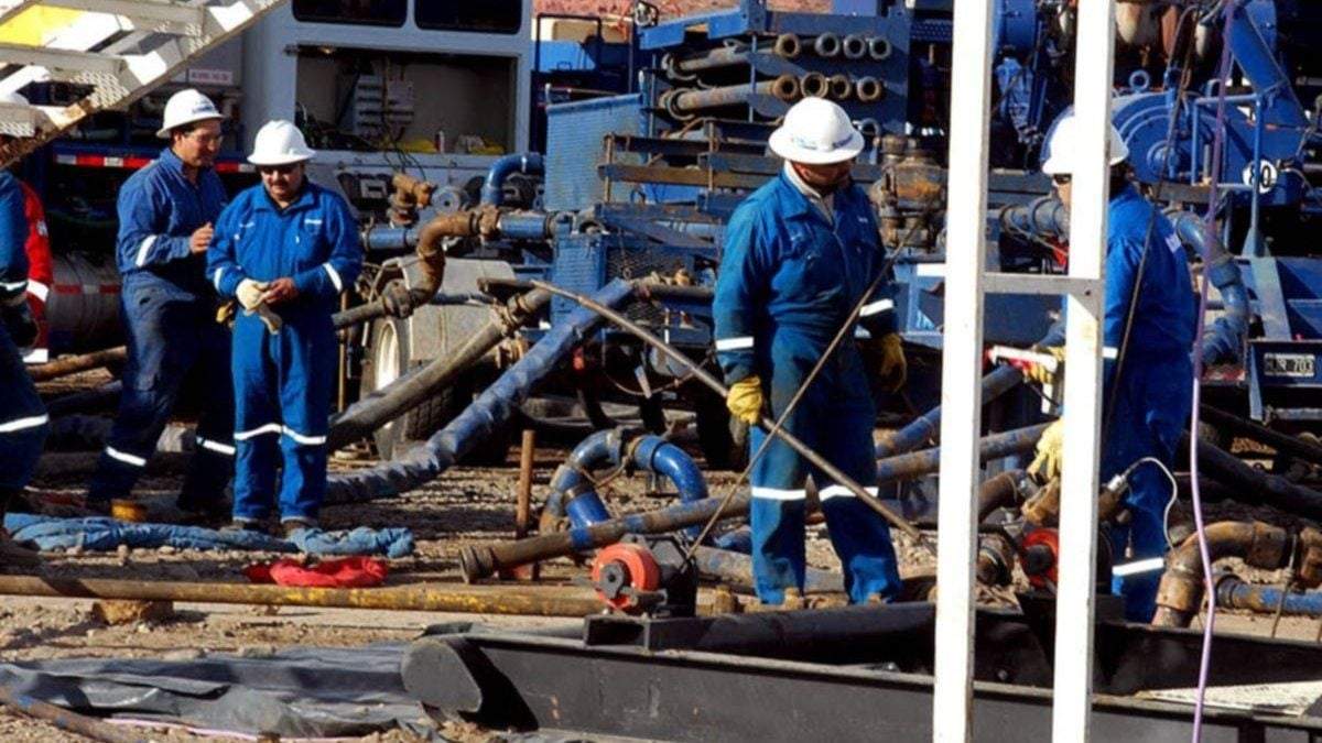 Trabajadores petroleros. Fuente: (Twitter)