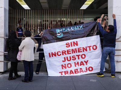 Pese a acuerdo, trabajadores del Poder Judicial de la CDMX mantienen cerrados inmuebles