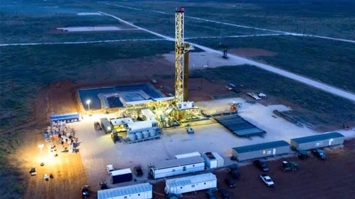 El Trapial Este, el principal yacimiento de petróleo de Neúquen. Fuente: (Twitter)