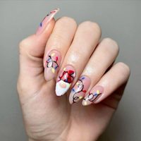 Nail Art: llevá estas originales luces navideñas en tus uñas y preparate para ser el centro de atención estas fiestas