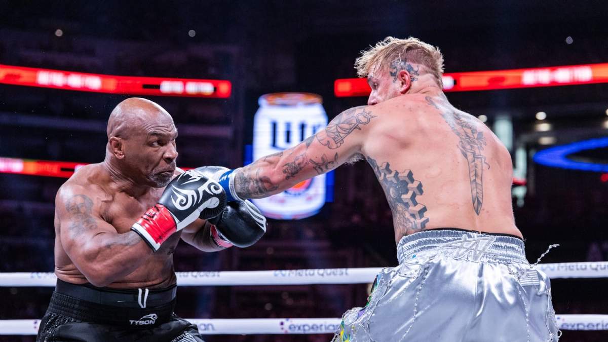 Paul vs Tyson. Fuente: (Instagram)