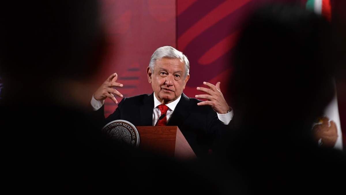 El presidente López Obrador