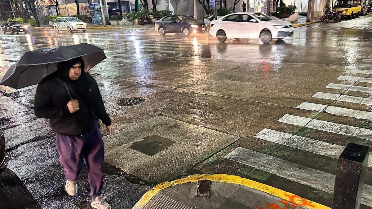Lluvias en la CDMX este martes