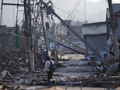 Aumentan a 126 los fallecidos por el terremoto de magnitud 7.6 en Japón