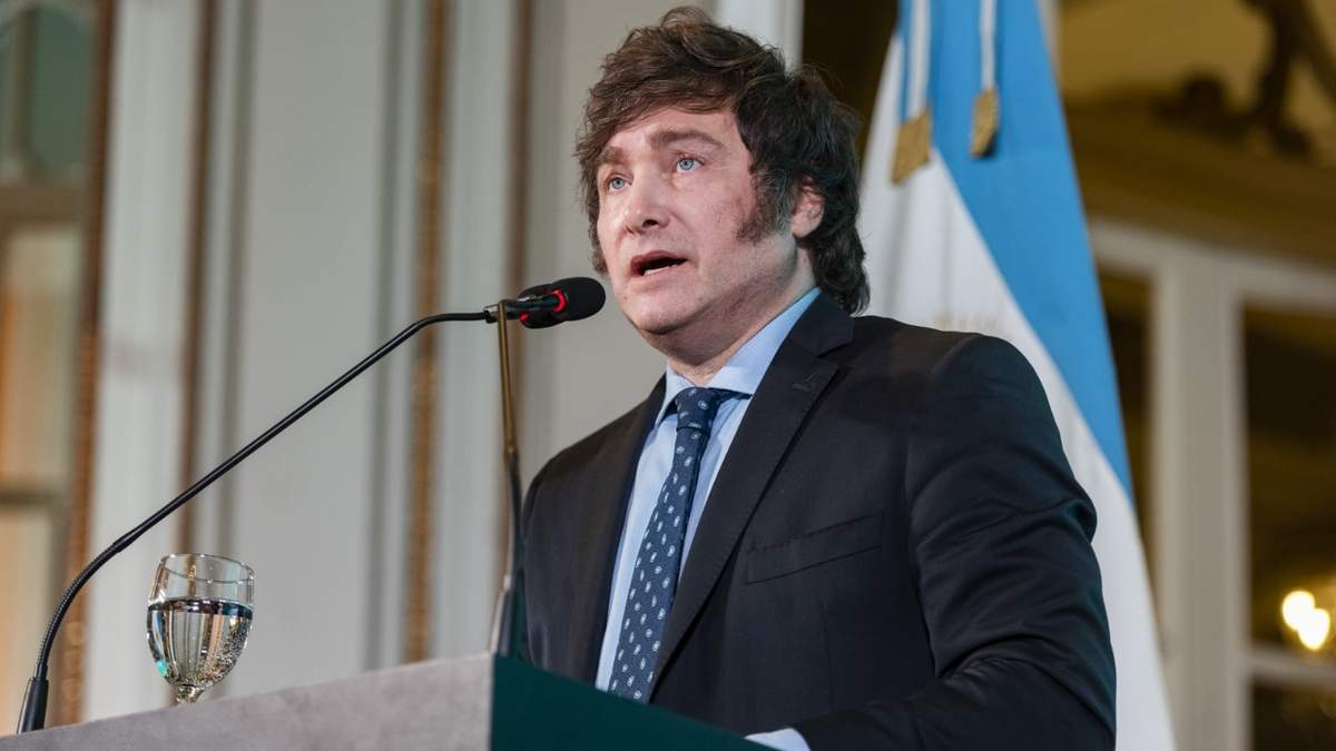 Javier Milei se solidarizó con Israel. Fuente: (Twitter)