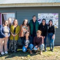 Aluminé reinauguró el Centro de Atención Integral de las Mujeres víctimas de violencia de género