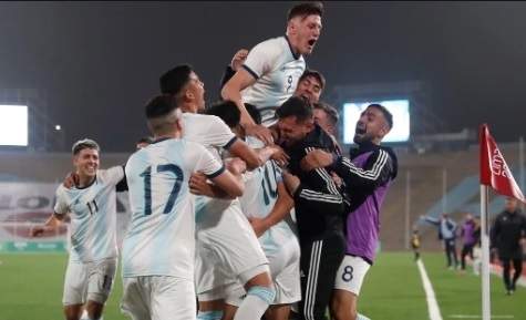 Selección Argentina Sub-23. Fuente: (Twitter)