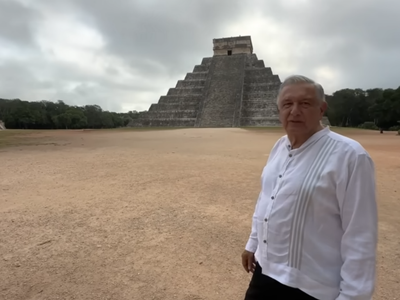 AMLO asegura que México es una de las mayores potencias culturales del mundo e invita a debatirlo