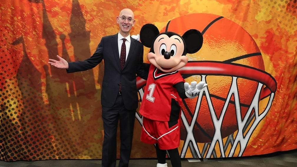 NBA y Disney. Fuente: (Twitter)