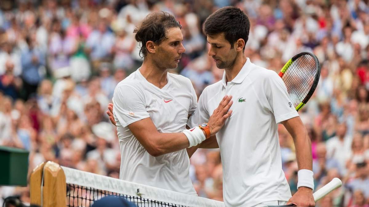 Nadal y Djokovic. Fuente (Instagram)