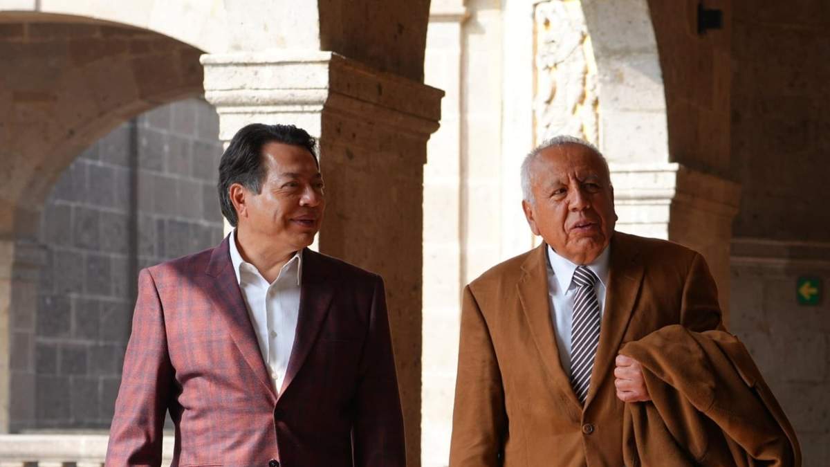Mario Delgado y Francisco Garduño Yáñez