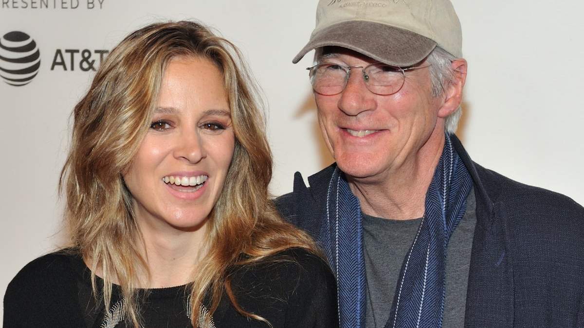 Alejandra Silva y Richard Gere. Fuente: (La Nación).