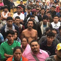 México pedirá apoyo de la ACNUR para atender éxodo de migrantes hondureños