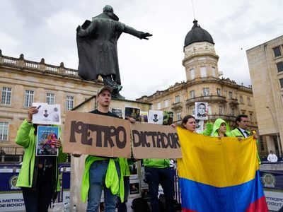 Colombia: oposición protesta contra la gestión de Petro