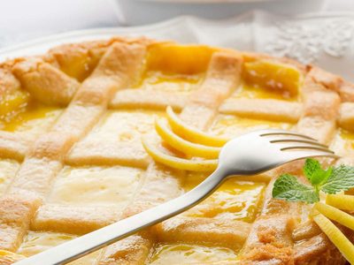 Crostata con crema pastelera de limón: simple y deliciosa, una receta que es un manjar para los sentidos