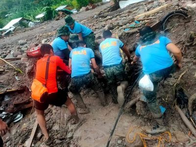 Inundaciones y aludes dejan más de 50 muertos en Filipinas