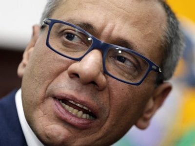 Termina sin decisión la audiencia del exvicepresidente de Ecuador Jorge Glas
