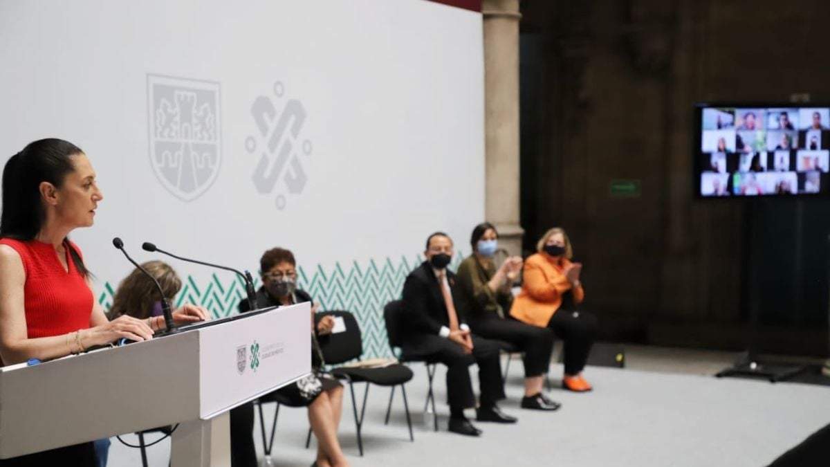 La jefa de gobierno, Claudia Sheinbaum
