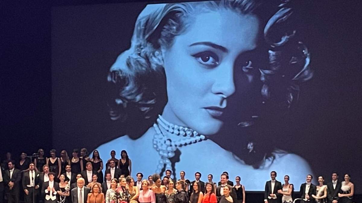 Homenaje a Silvia Pinal en Bellas Artes, el 29 de agosto del 2022