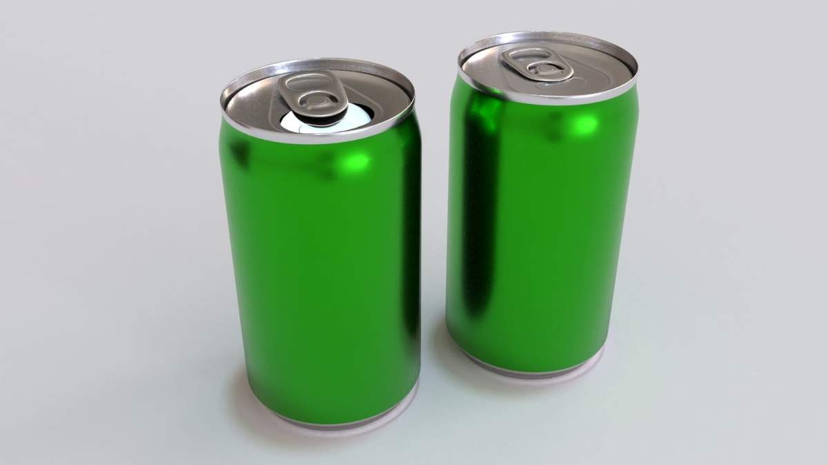 Latas de gaseosa. Fuente: (X)