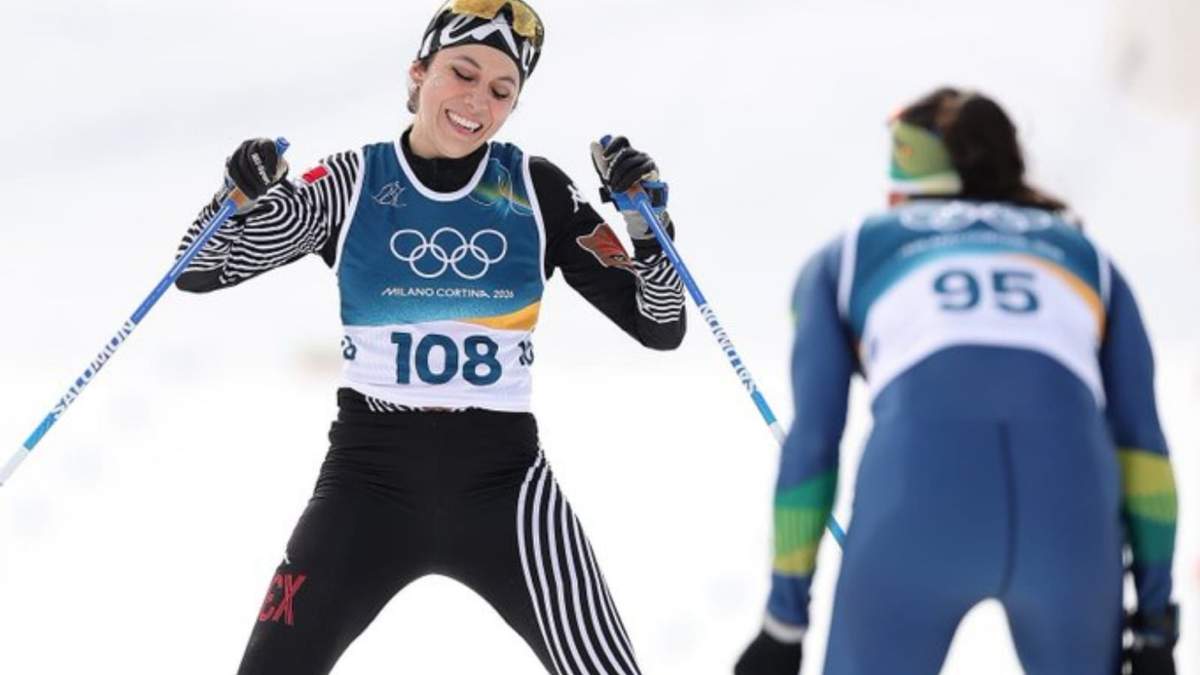 Regina Martínez se convierte en la primera mujer mexicana de la historia que compite en el esquí de fondo de Juegos Olímpicos de Invierno
