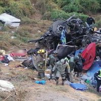 Mueren 24 pasajeros de un autobús en un accidente en la autopista Zacatecas-Aguascalientes