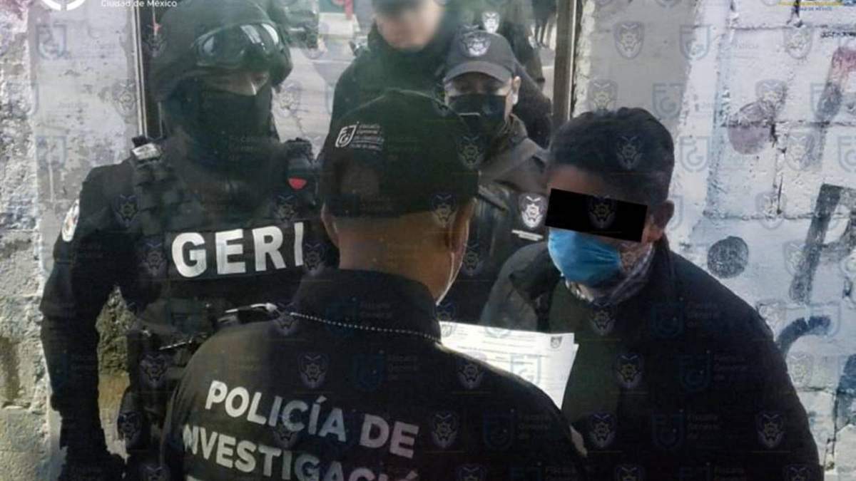 La detención de Edgar Tungüí en la alcaldía Venustiano Carranza