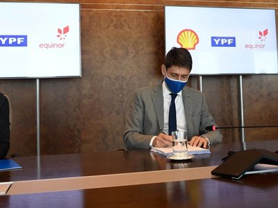 YPF, Equinor y Shell se unen para explorar la cuenca norte del Mar Argentino