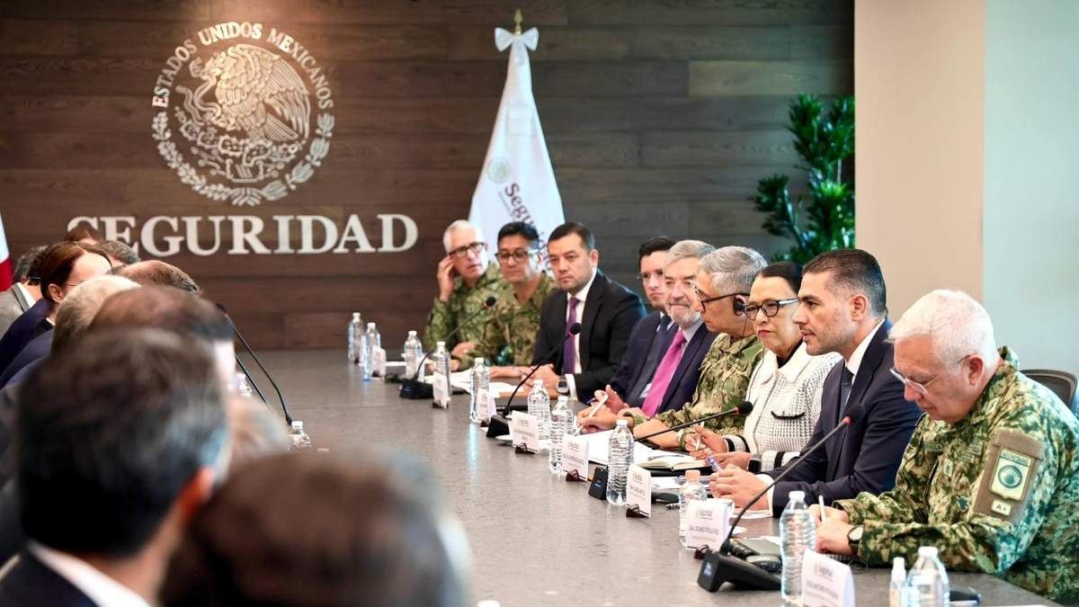 El titular de la SSPC difundió imagen de la reunión