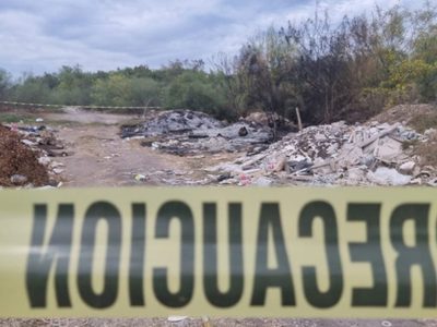 Colectivo realiza hallazgo de osamenta carbonizada en Culiacán