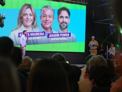 En Chos Malal, Joaquín Perrén se comprometió a defender el modelo neuquino en el Congreso