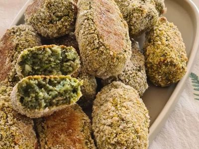 Que tu familia coma más verdura con estos bastoncitos de espinaca que son una delicia